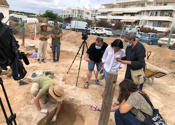 Excavación en Sant Francesc. Foto: CIF